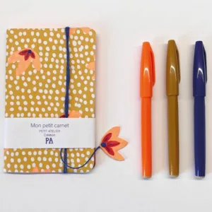 Carnets Uniques - Pois fleurs