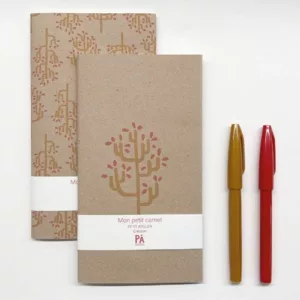 Carnets longs Set de 2 - Scandi Trees