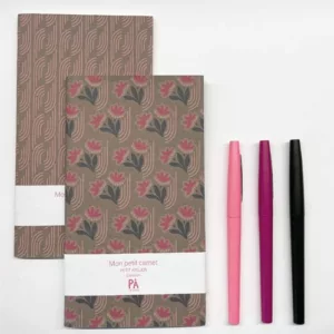 Carnets longs Set de 2 - Floral Déco Graphique