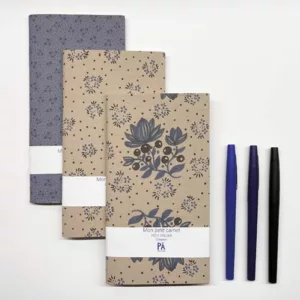 Carnets longs Set de 3 - Vintage Flowers