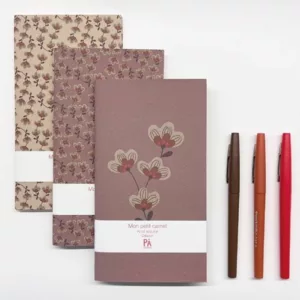 Carnets longs Set de 3 - Semis de fleurs