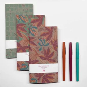 Carnets longs Set de 3 - Terra Jungle