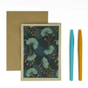 Cartes livrets - Asian flowers