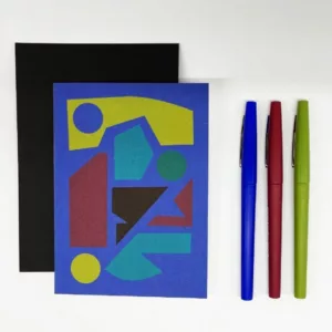 Carte Livret - Abstrait 2