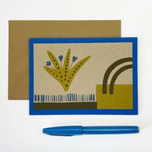 Carte livret - Végétal Graphique